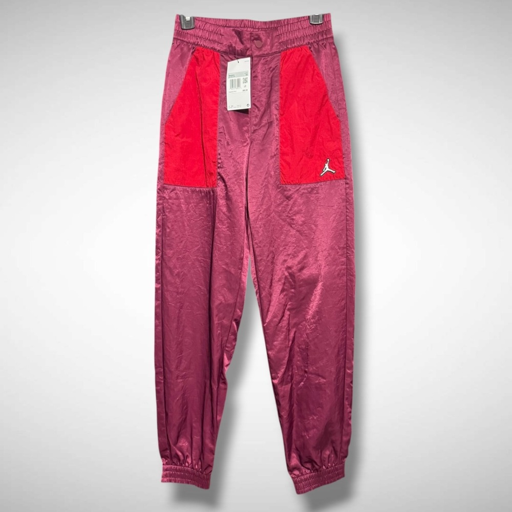 Jordans Pants Women's XS Red Track Running Brand New Joggers